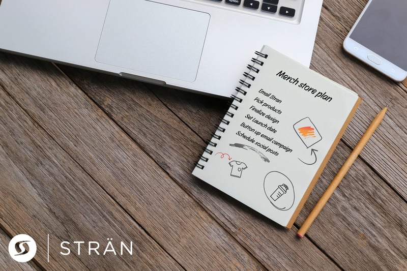 Stran Merch Store Launch Checklist
