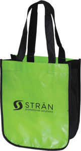 Sustainable Marketing Starts With Custom Reusable Totes.TO4511_Lime Green_Black_Large