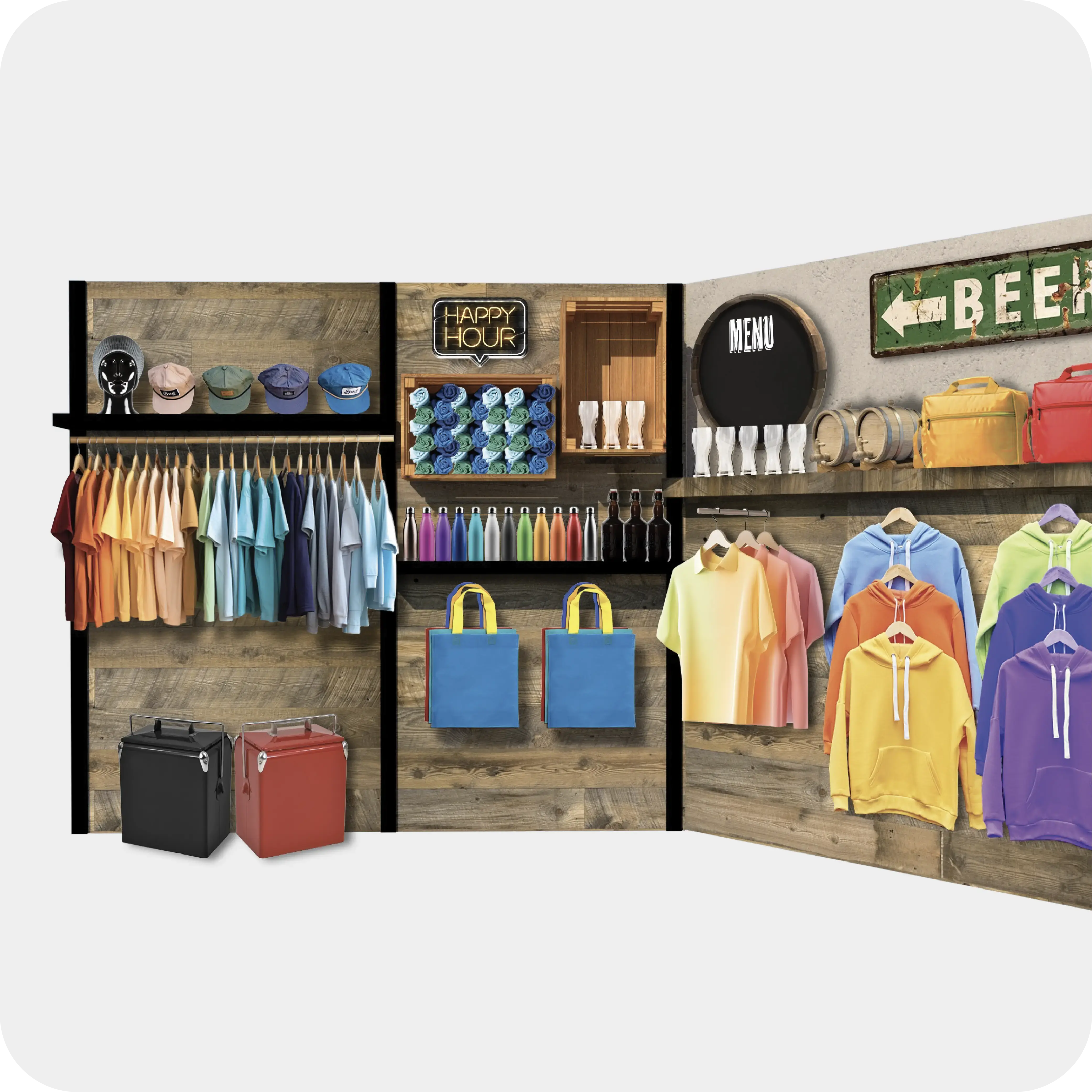 Stran Beverage Page_Branded Merchandisse